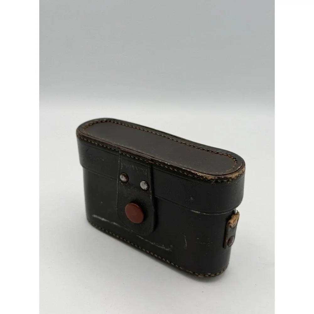Wirgin Edinex 35mm Viewfinder Camera Ludwig Victar 4.5/5cm Vario Shutter w/ Case
